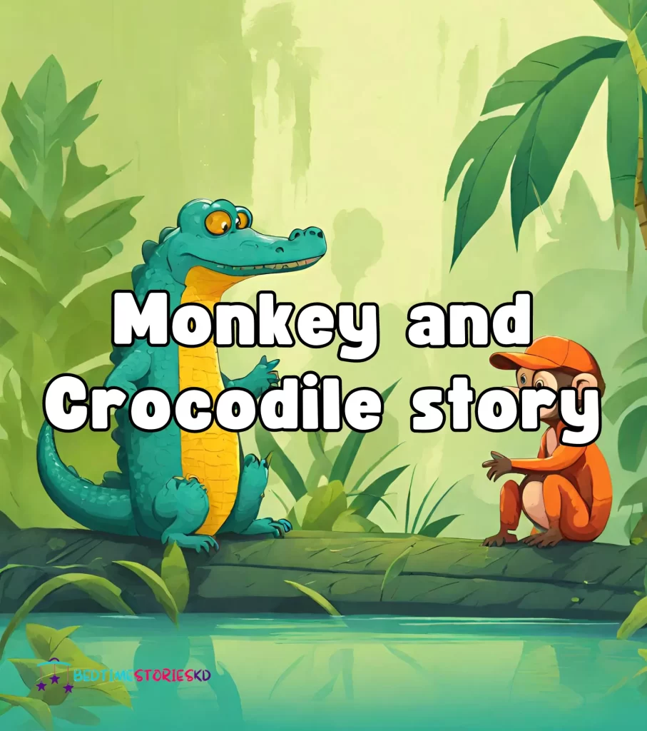 Bedtime-Stories-for-5-year-olds-Monkey-and-Crocodile-short-audio-stories-for-kids