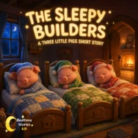 The Sleepy Builders A Three Little Pigs Short Story