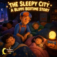 The Sleepy City A Blippi Bedtime Story for Kids