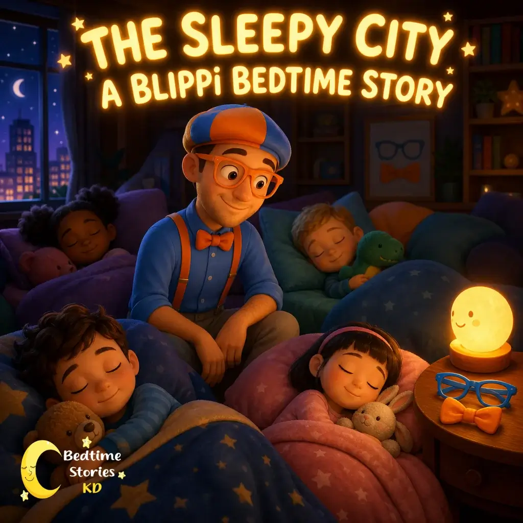 The Sleepy City A Blippi Bedtime Story for Kids