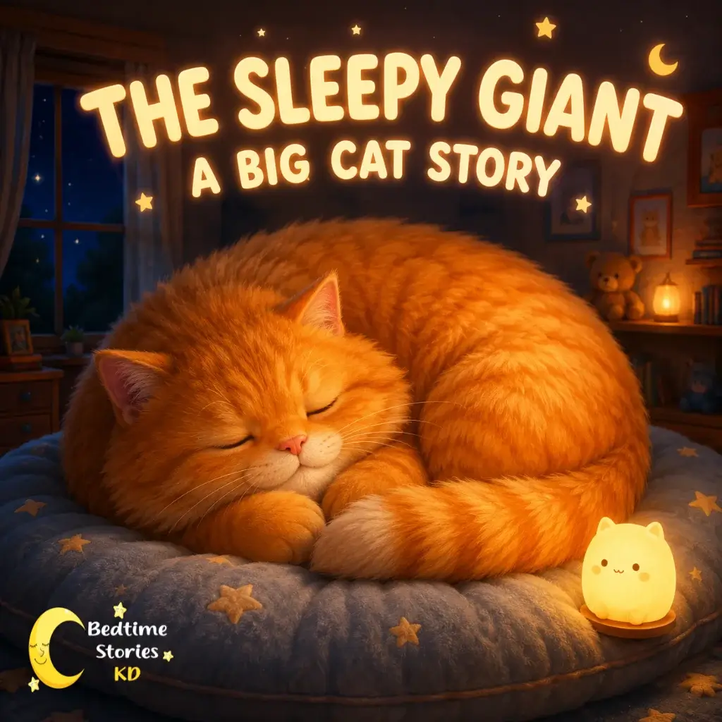The Sleepy Giant A Big Cat Story for Toddlers