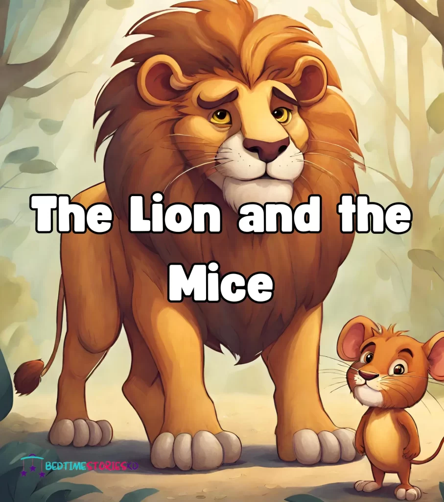 Short-bedtime-stories-for-kindergarteners-The-lion-and-the-mice