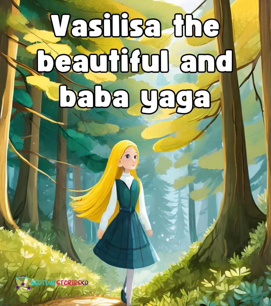 Vasilisa the beautiful and baba yaga