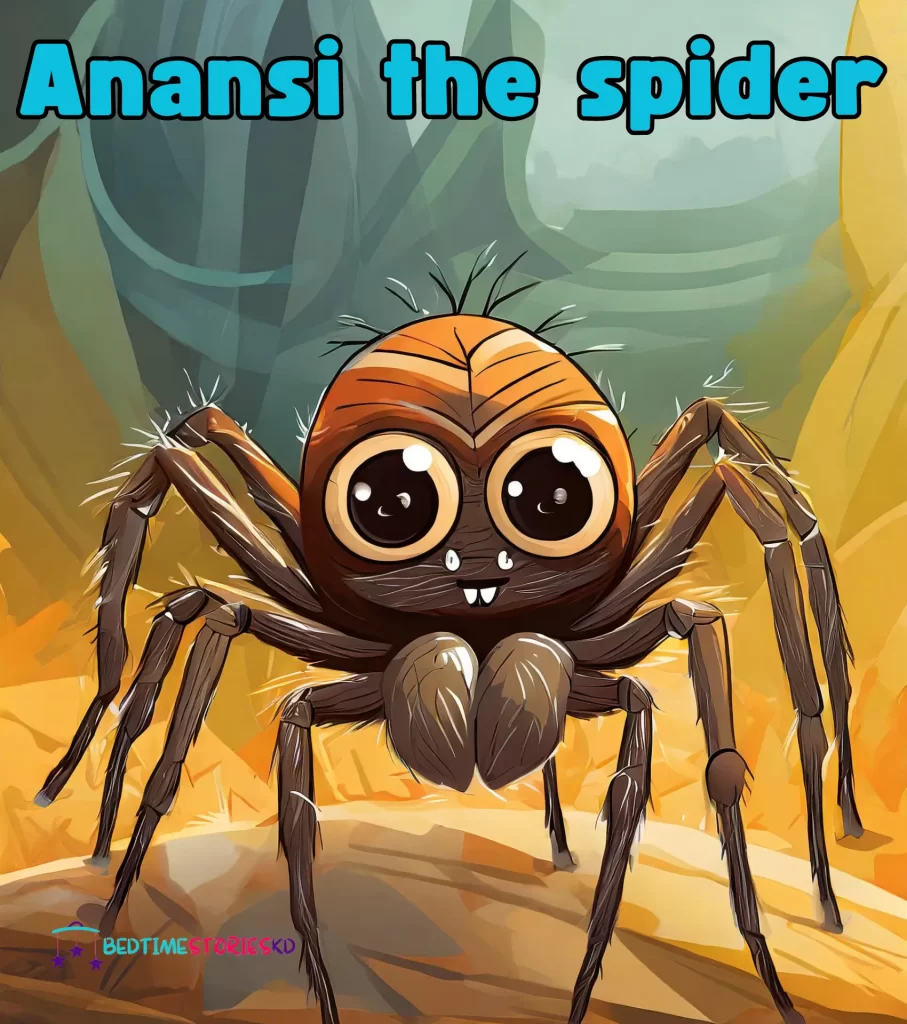 Bedtime-Stories-Anansi-the-spider-english-short-stories-for-beginners