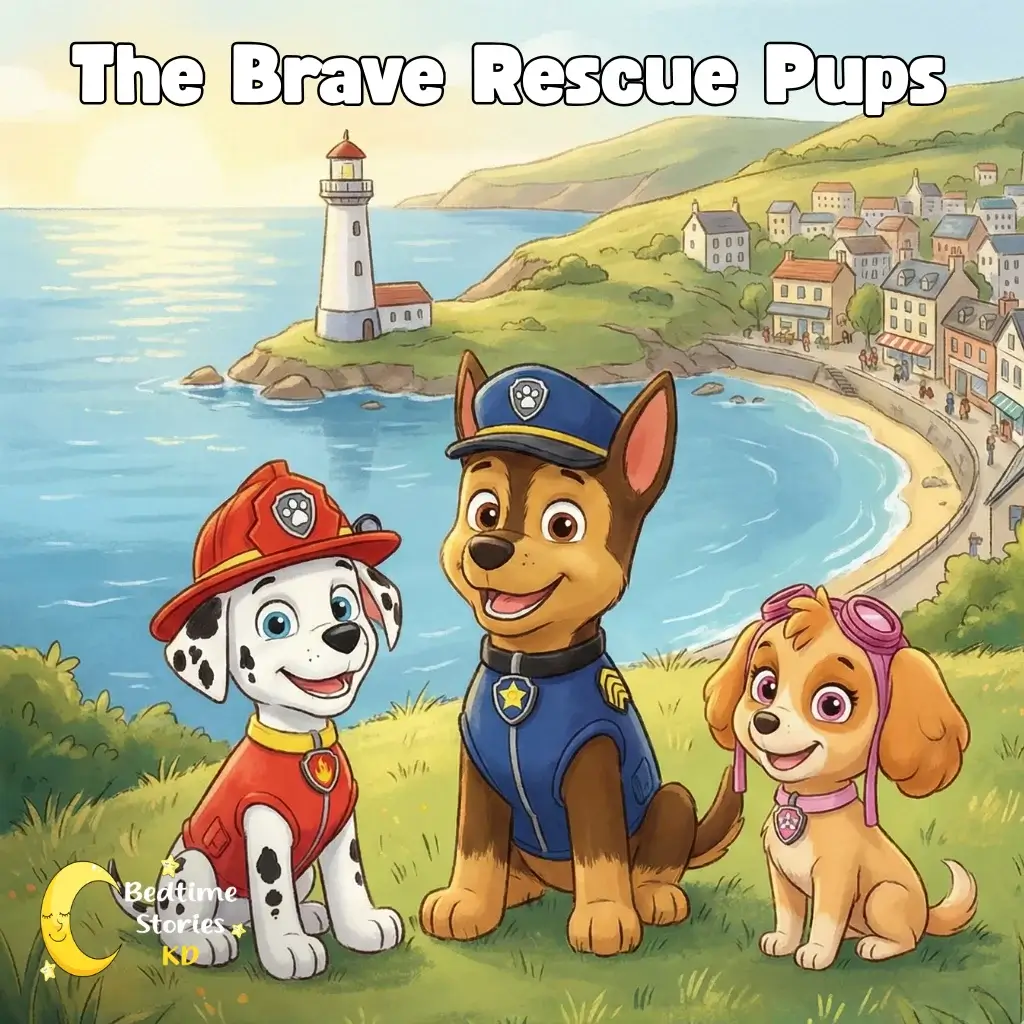 rescue pups bedtime story for kids