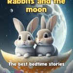 Rabbits and the moon