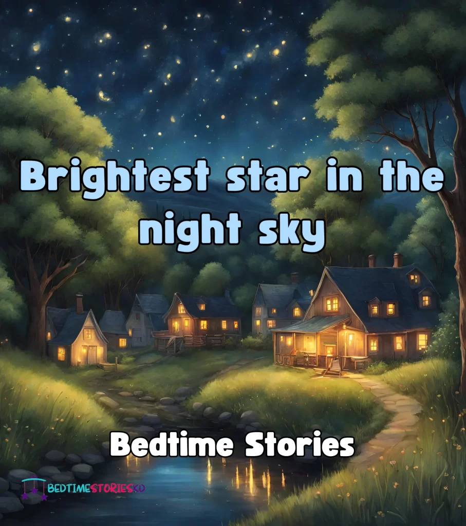 Brightest star in the night sky