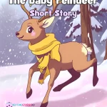 The baby reindeer
