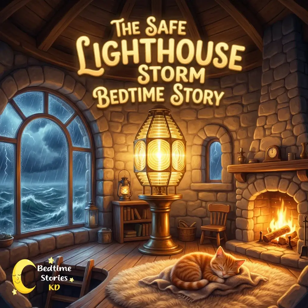 storm bedtime story with audio