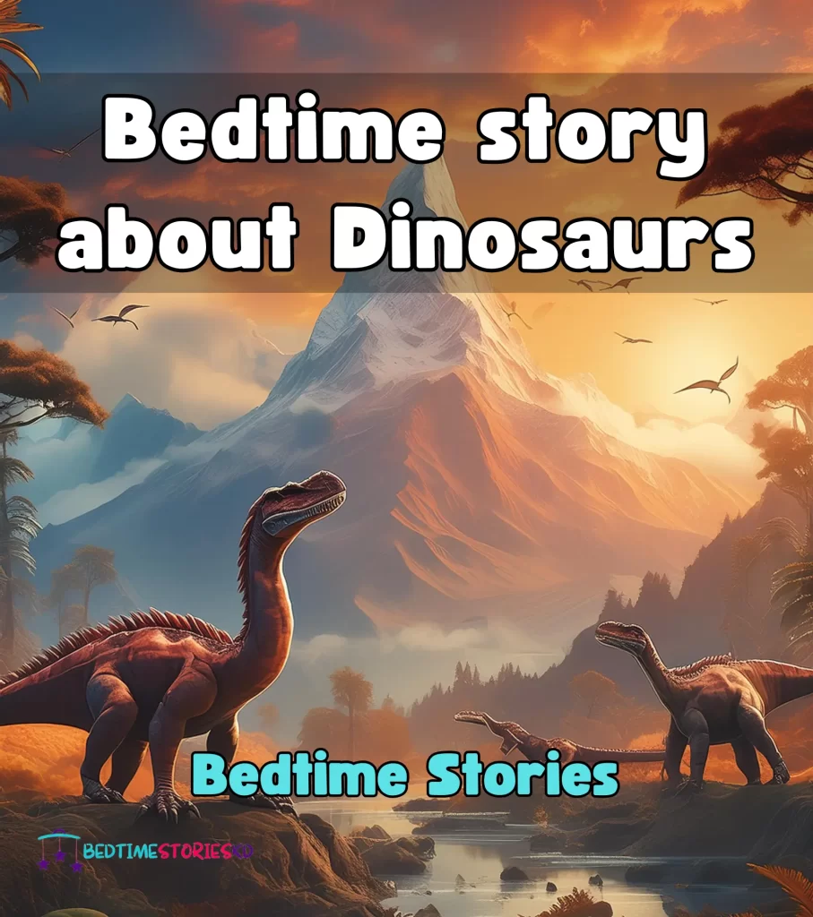 Bedtime story about Dinosaurs