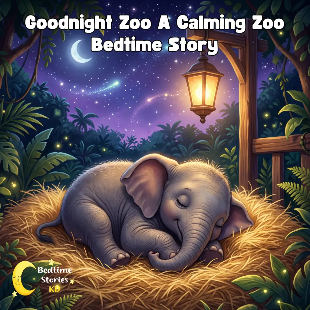 Goodnight zoo bedtime story for kids