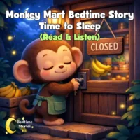 Monkey Mart Bedtime Story for kids