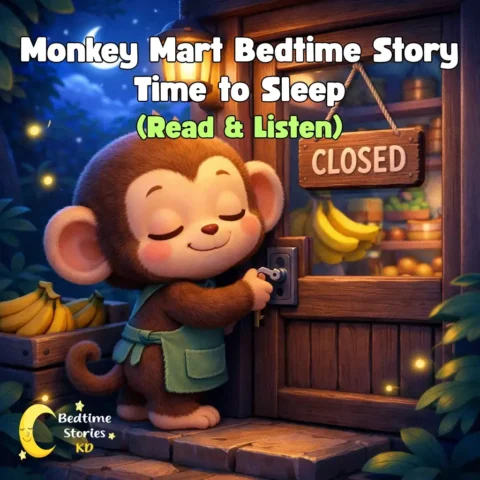 Monkey Mart Bedtime Story for kids