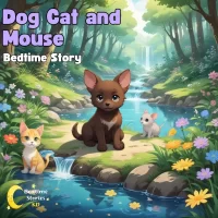 Animal-Bedtime-Stories-The-Dog-Cat-and-Mouse-short-stories-for-kids-free