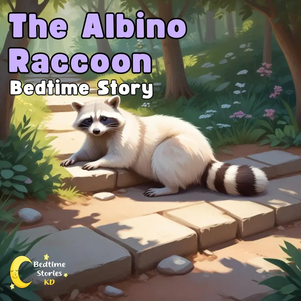 Animal-Bedtime-Stories-The-albino-raccoon-short-stories-for-kids-free