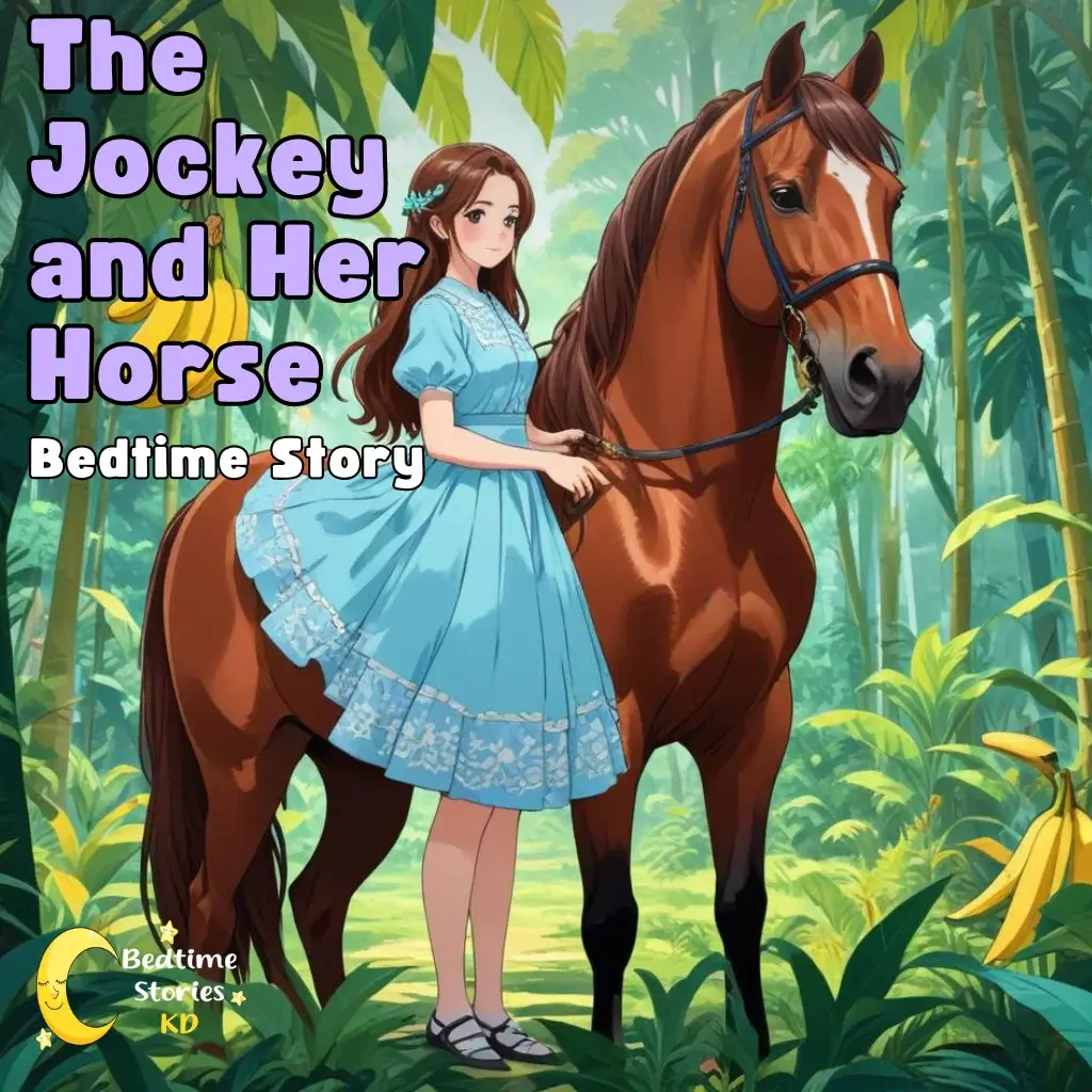 Funny-Bedtime-Stories-the-jockey-and-her-horse-short-stories-for-kids