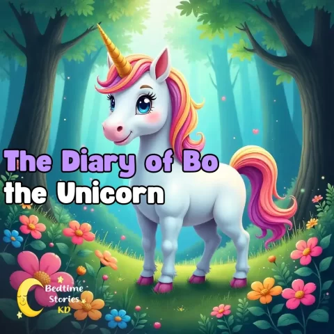 Free-audio-bedtime-stories-The-diary-of-bo-the-unicorn-short-stories-for-toddlers