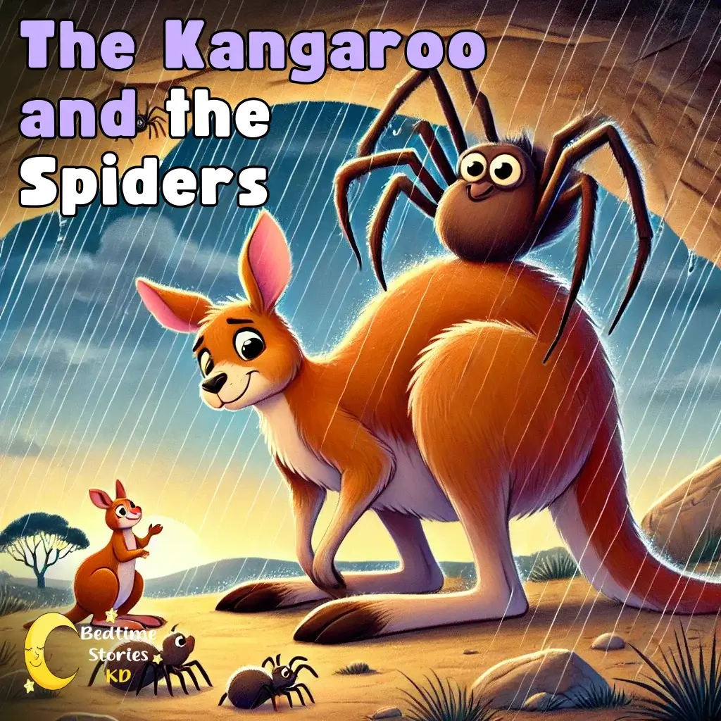 Australian-Bedtime-Stories-The-Kangaroo-and-the-Spiders