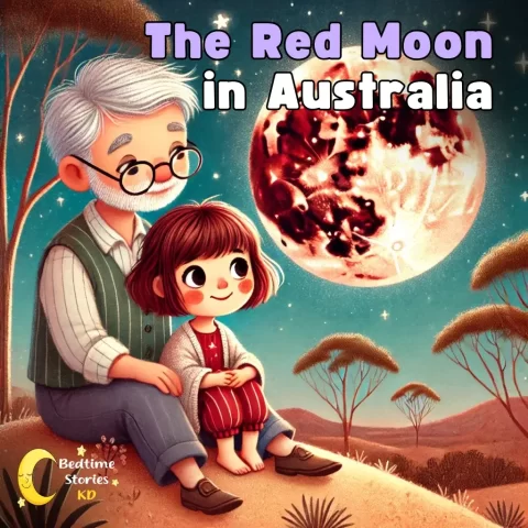 Australian-Childrens-Stories-The-Red-Moon-in-Australia-short-story-with-audio