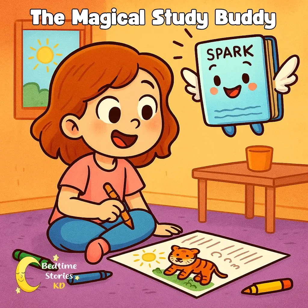 Audio-Bedtime-Stories-for-Kids-The-Magical-Study-Buddy-short-story-about-homework