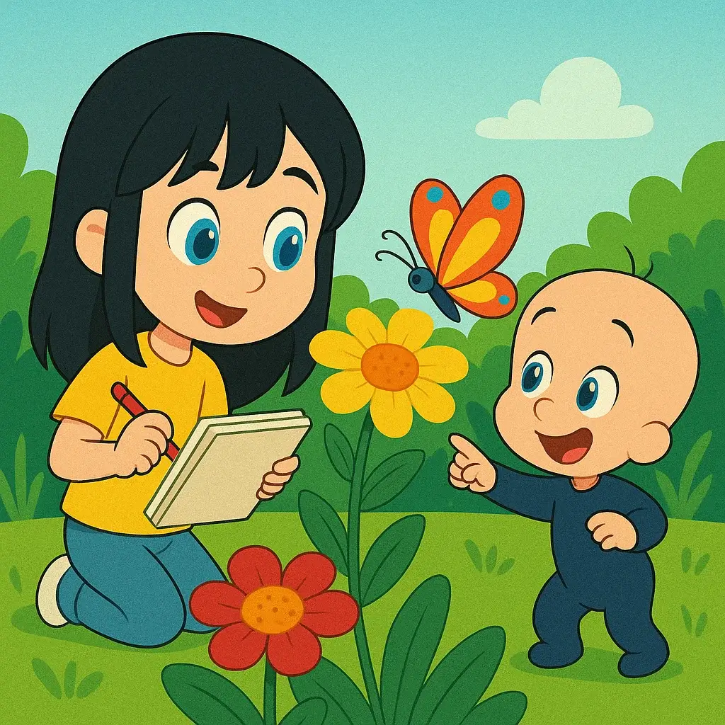 Cleo Cuquin and Butterflies