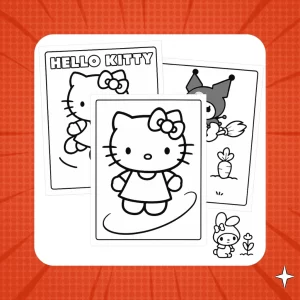 Coloring Pages Hello Kitty