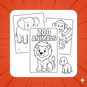 Coloring Pages Zoo animals