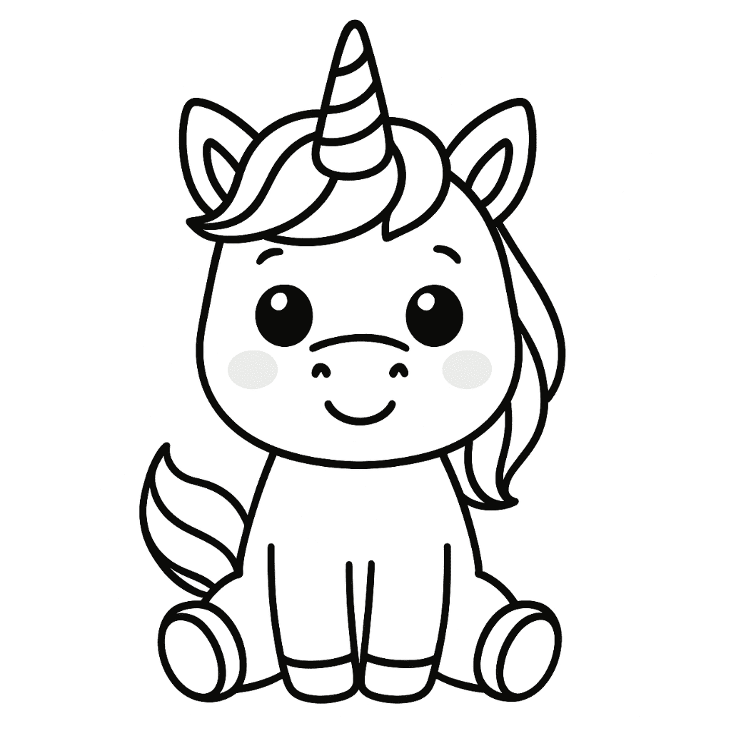 Baby-Unicorn-coloring-page-for-kids