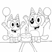 Bingo-and-Muffin-Heeler-coloring-page-for-kids-free