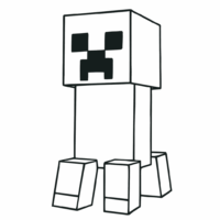 Creeper-coloring-page-for-kids