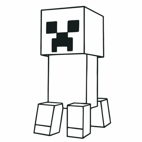 Creeper-coloring-page-for-kids