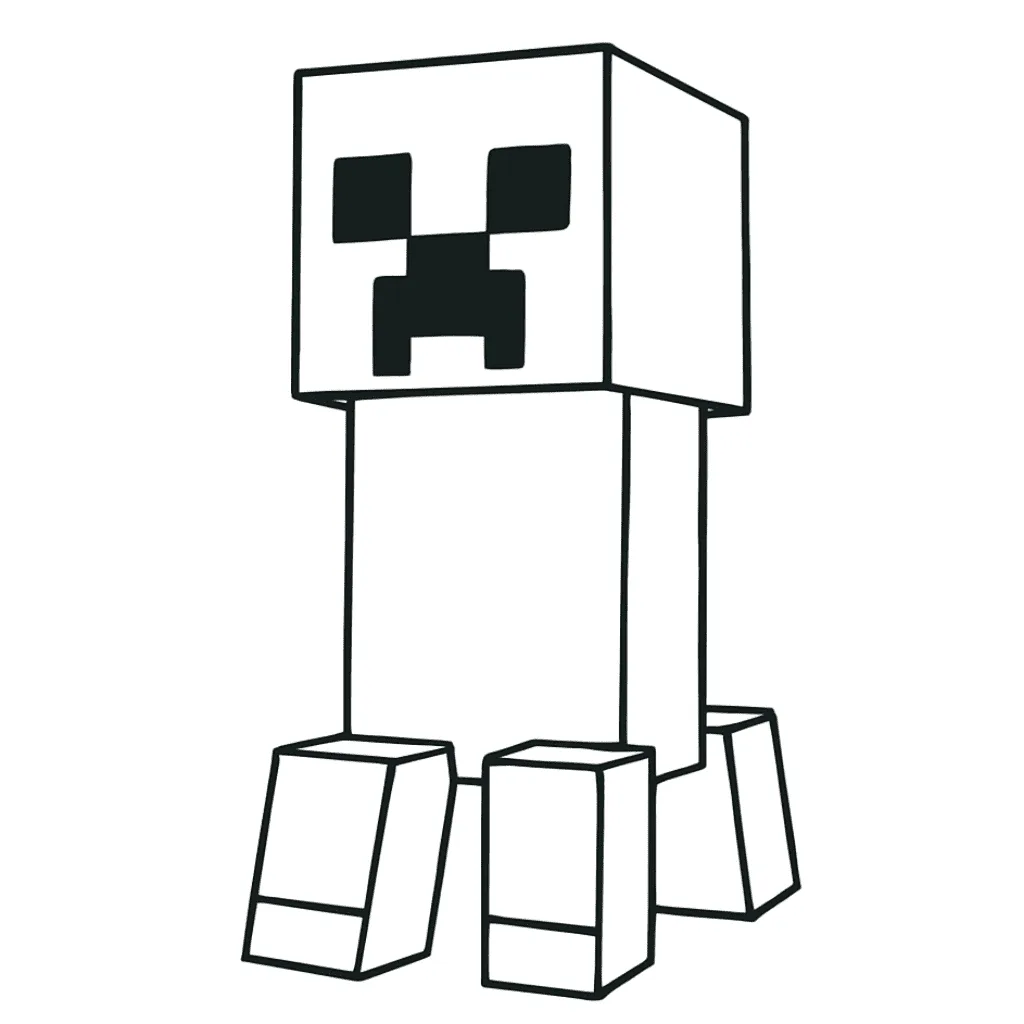 Creeper-coloring-page-for-kids
