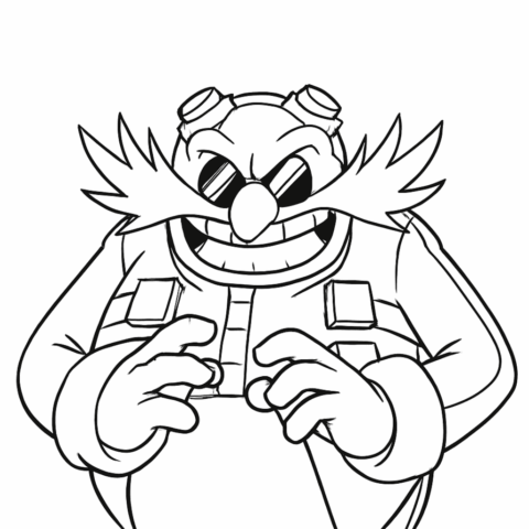 Dr-Eggman-coloring-page-for-kids