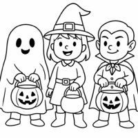 Halloween-Kids-trick-coloring-page-free