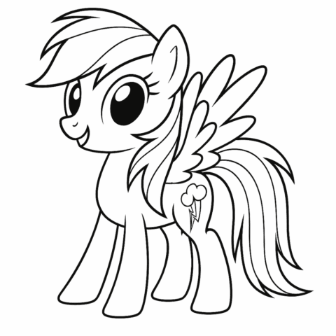 My-Little-Pony-Rainbow-Dash-coloring-page-for-kids