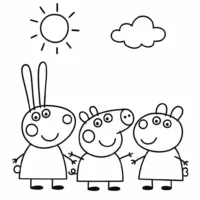 Peppa-Pig-and-Friends-Coloring-Pages