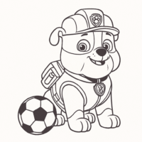 Rubble-Footballer-coloring-page-for-kids
