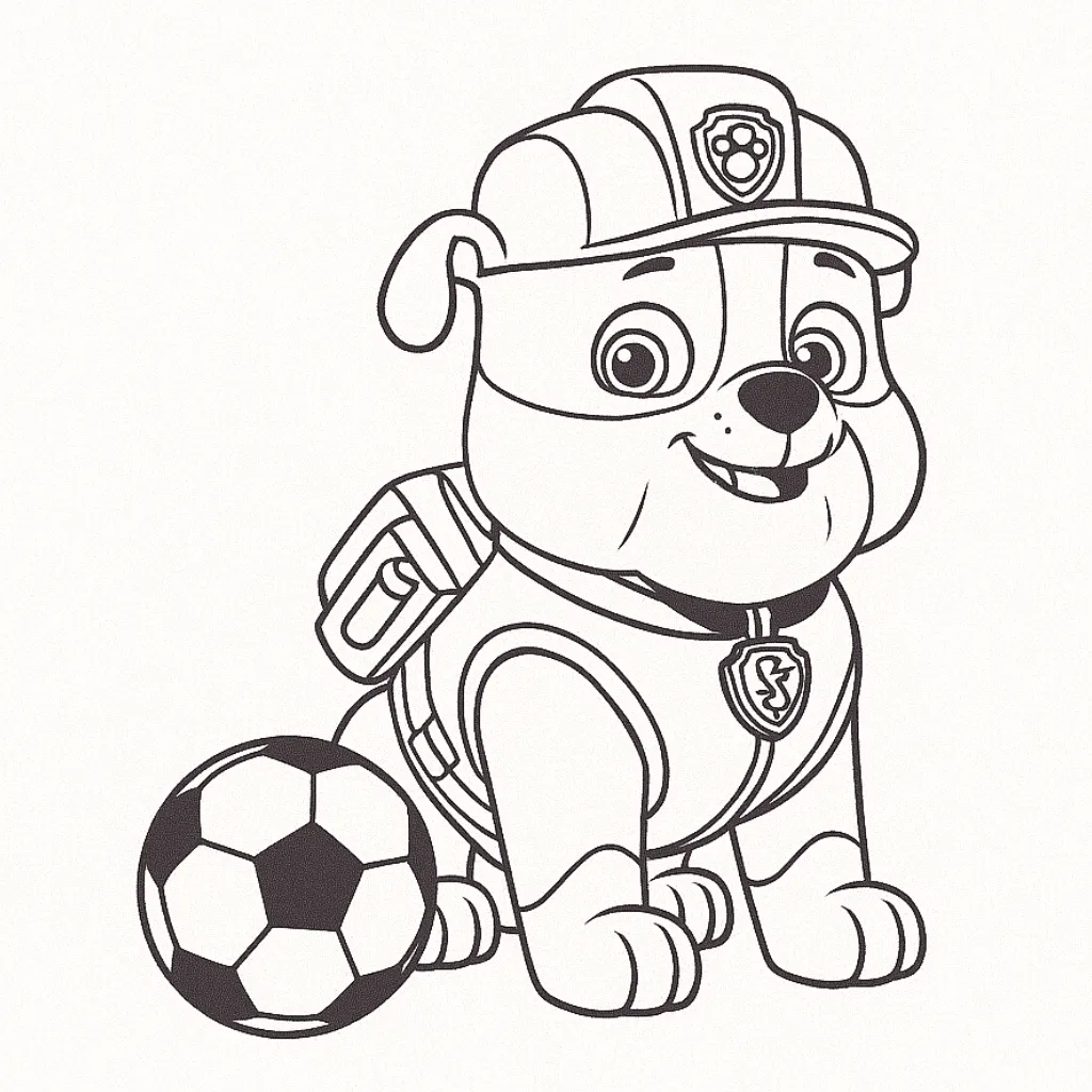 Rubble-Footballer-coloring-page-for-kids