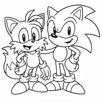 Sonic-and-Tails-coloring-page-for-kids
