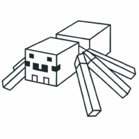 Spider-Minecraft-coloring-page-for-kids