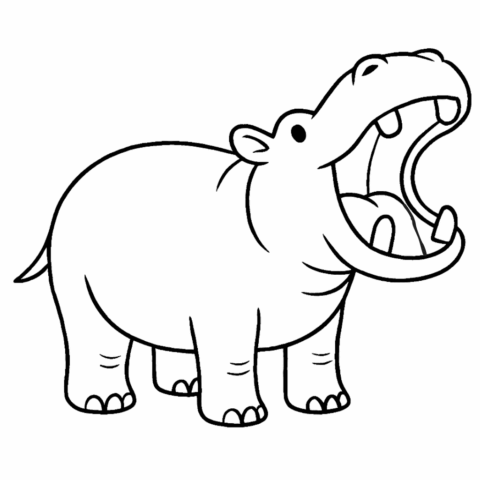 The-Big-Hippopotamus-coloring-pages-for-kids
