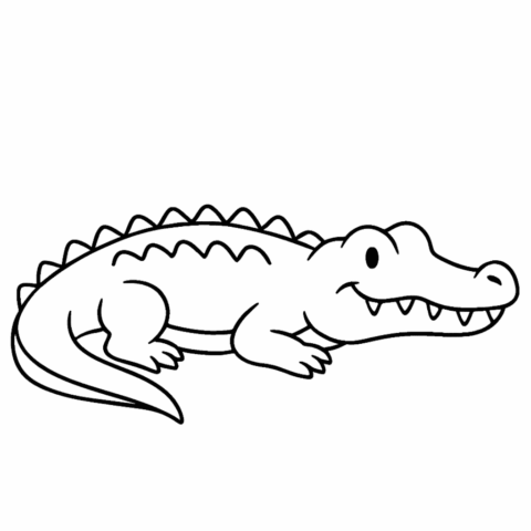 The-Crocodile-coloring-pages-for-kids