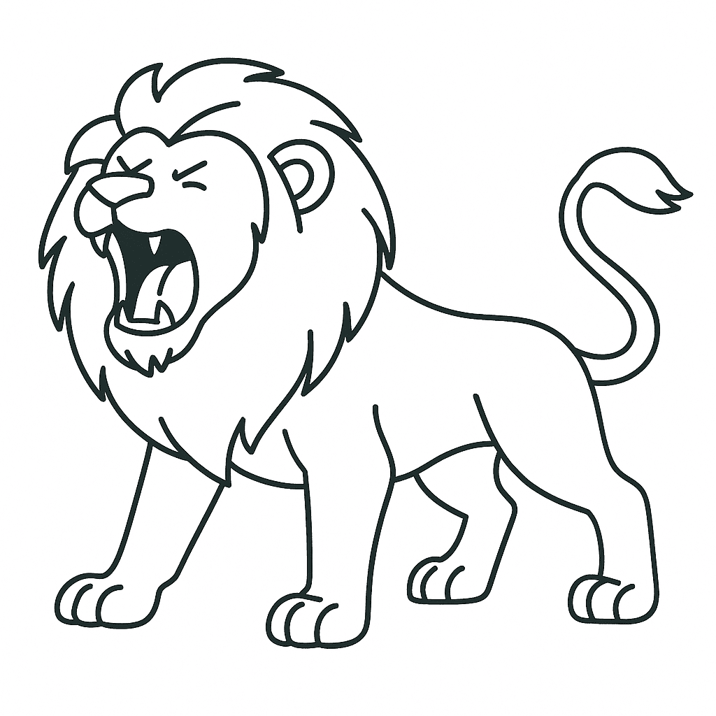 The-Lion-coloring-pages-for-kids