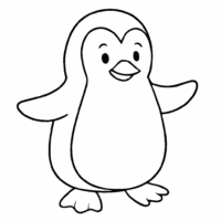 The-Penguin-coloring-pages-for-kids