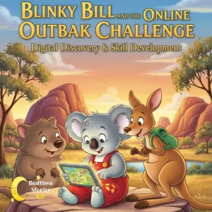 Bedtime-Stories-for-Kids-Blinky-Bill-and-the-Online-Outback-Challenge-australian-story