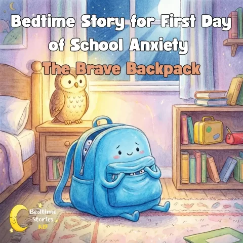 Bedtime story for first day of school anxiety