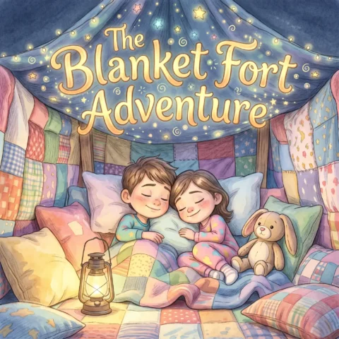 Blanket Fort Bedtime Story A Cozy Adventure