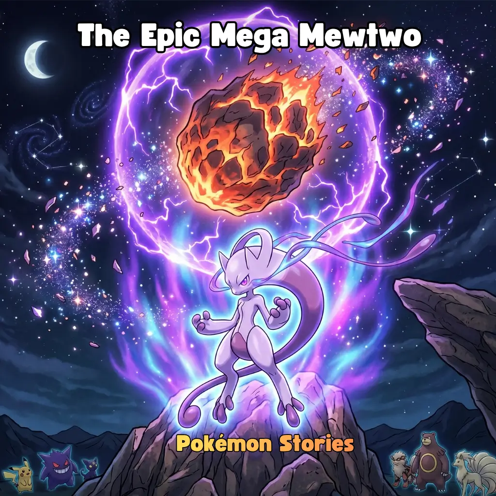 The Epic Mega Mewtwo Pokemon Story wit Audio