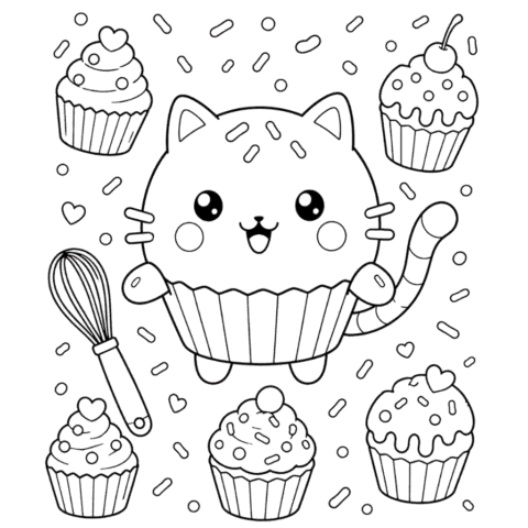 cakey-cat-gabbys-dollhouse-coloring-pages