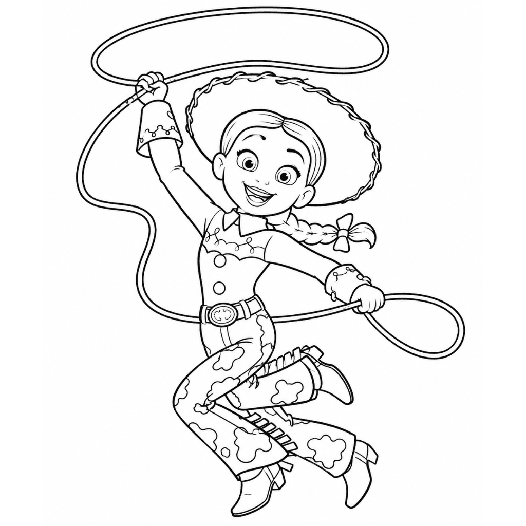 Jessie Toy Story Coloring Pages